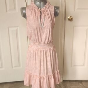 CABANA LIFE Women's Tassels Smocked Waist/Mini Dress